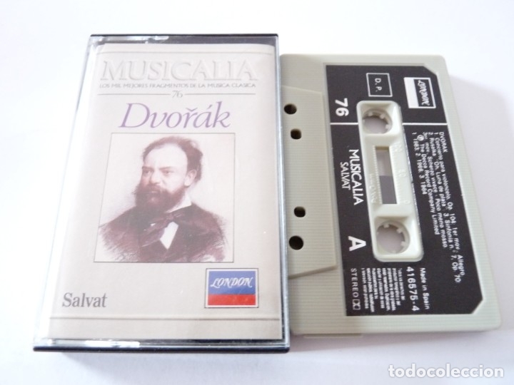 Alte Kassetten: CASETE, CASSETTE MUSICALIA 76. DVORAK REF: 20-14