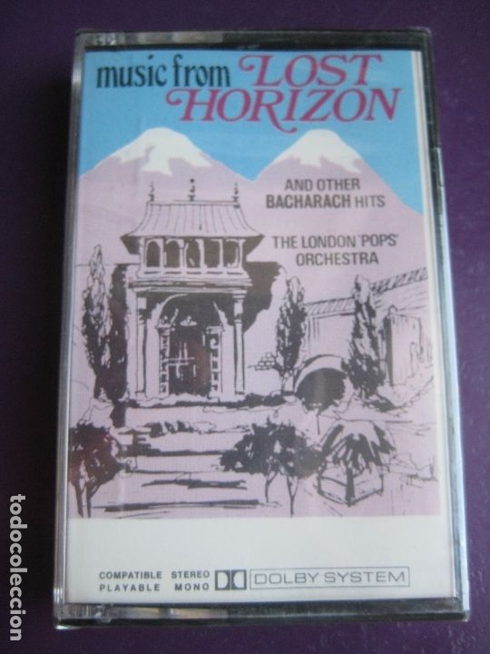 Casetes antiguos: BURT BACHARACH - LOST HORIZON - HORIZONTES PERDIDOS - CASETE AMPEX PRECINTADA - CINE LONDON POPS