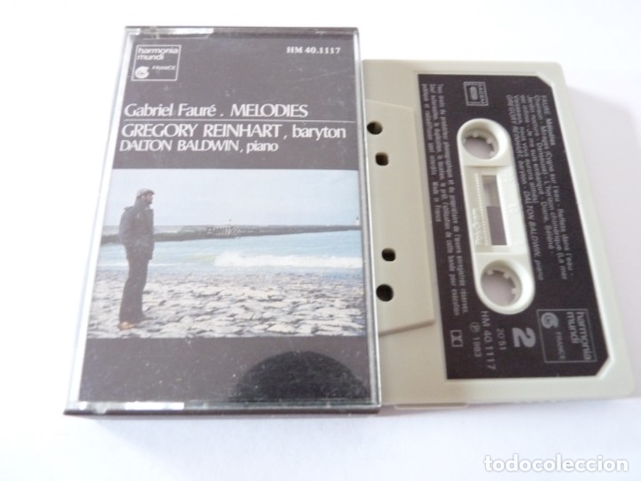 Old Cassettes: CASETE, CASSETTE GABRIEL FAURE. MELODIES. GREGORY REINHART REF: 20-23