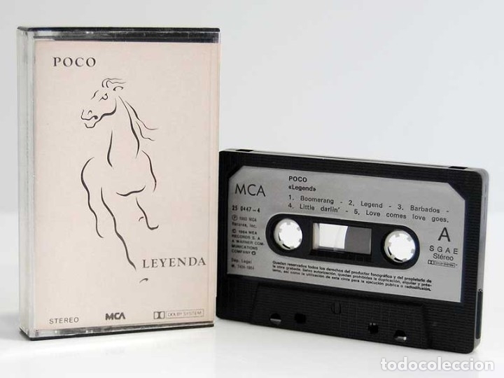 Casetes antiguos: Poco - Legend (leyenda). Casete. MCA - Foto 1