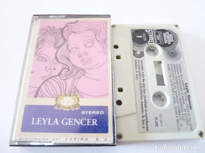Old Cassettes: CASETE, CASSETTE LEYLA GENCER REF: 20-26