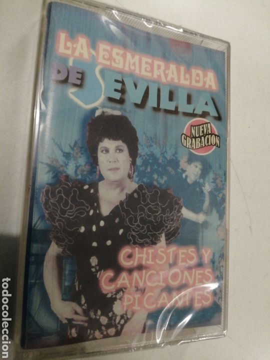 Casetes antiguos: CASETE LA ESMERALDA DE SEVILLA CHISTES Y CANCIONES PICANTES NUEVO PRECINTADO Y DESCATALOGADO