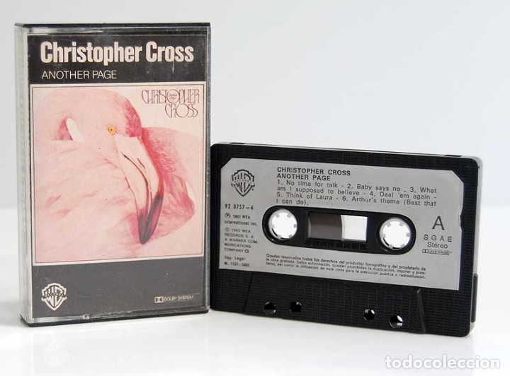 Casetes antiguos: Christopher Cross - Another Page. Casete. Warner Bros - Foto 1