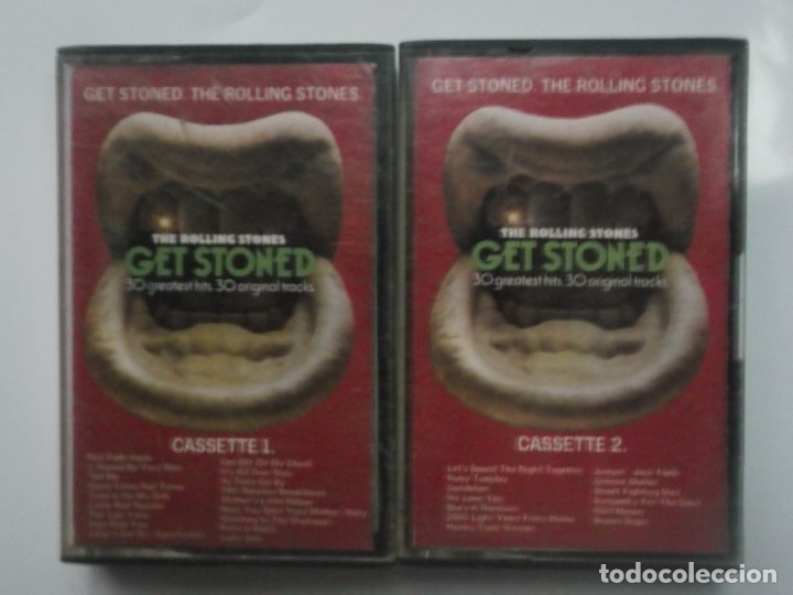 Casetes antiguos: THE ROLLING STONES-GET STONED-DOBLE CASETE