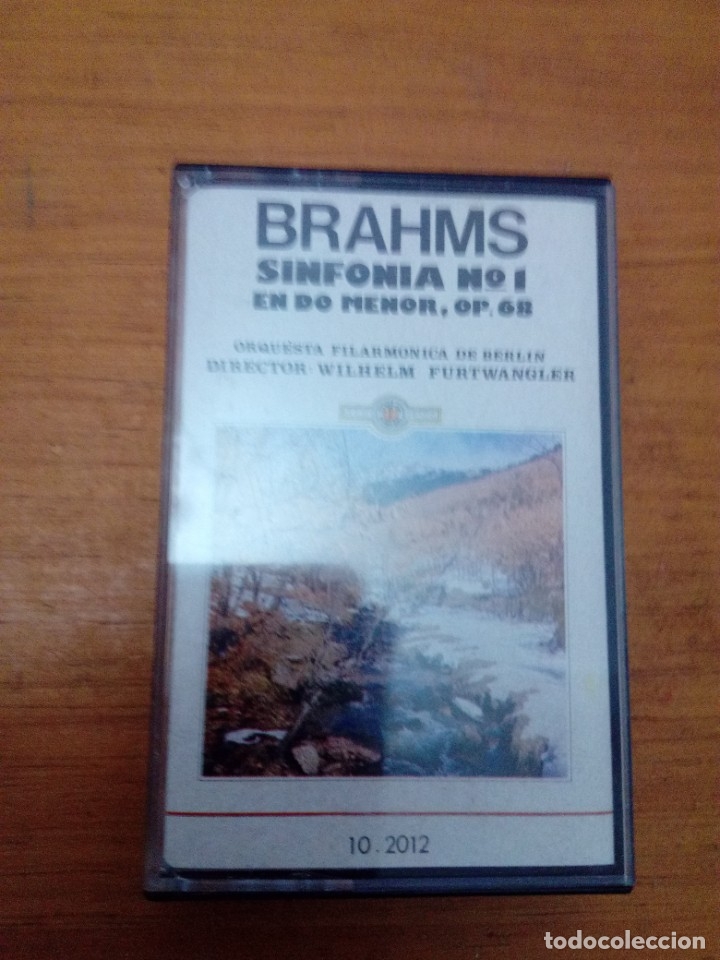 Casetes antiguos: BRAHMS SINFONIA N&ordm; 1 EN DO MENOR, OP. 68. C8F - Foto 1