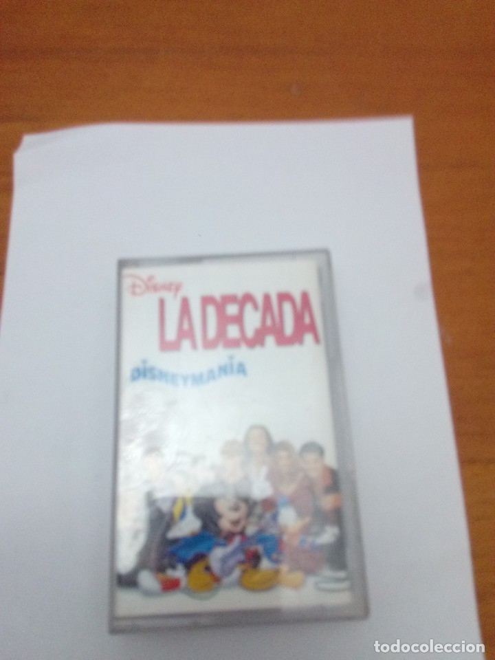 Casetes antiguos: LA DECADA. DISNEYMANIA. DISNEY. C8F - Foto 1