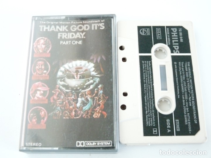 Cassettes Anciennes: CASETE, CASSETTE THANK GOD IT&acute;S FRIDAY. PART ONE REF: 20-40