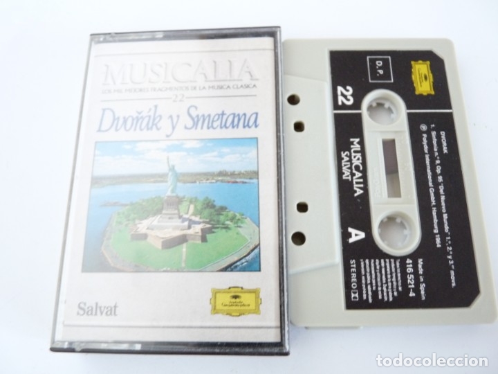 Alte Kassetten: CASETE, CASSETTE DVORAK Y SMETANA. MUSICALIA 22 REF: 20-44