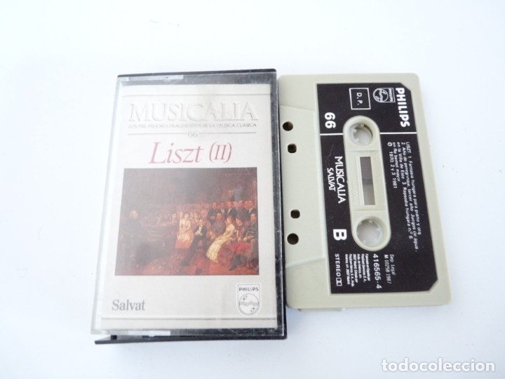 Old Cassettes: CASETE, CASSETTE MUSICALIA 66. LISZT (II) REF: 21-16