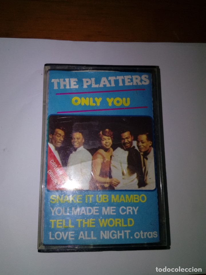 Casetes antiguos: THE PLATTERS. ONLY YOU. C19F - Foto 1