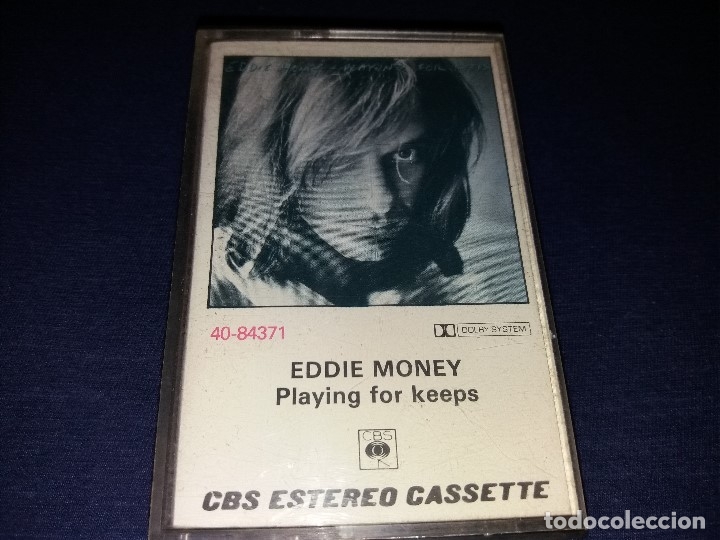 Casetes antiguos: EDDIE MONEY PLAYING FOR KEEPS - Foto 1