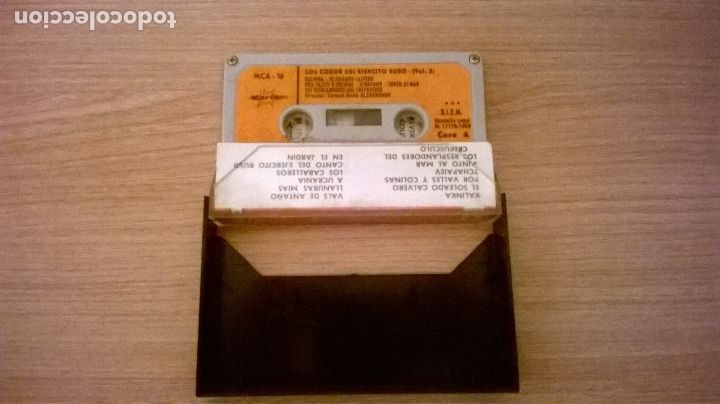 Casetes antiguos: Casete los coros del ej&eacute;rcito ruso - Foto 2