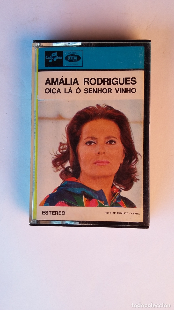 Casetes antiguos: Am&agrave;lia Rodrigues&lrm;&ndash; Oi&ccedil;a La O Senhor Vinho. CASETE. TDKCST46A