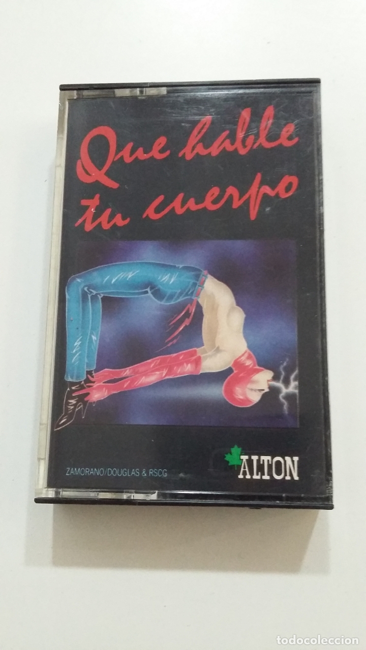 Alte Kassetten: QUE HABLE TU CUERPO. ALTON. ZAMORANO DOUGLAS. CASETE. TDKCST46C
