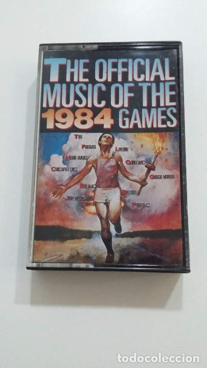 Casetes antiguos: THE OFFICIAL MUSIC OF THE 1984 GAMES. CASETE. TDKCST21