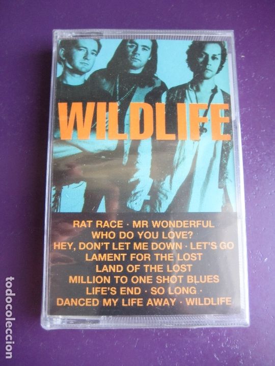 Casetes antiguos: Wildlife CASETE EPIC 1990 PRECINTADA - POP ROCK 90'S