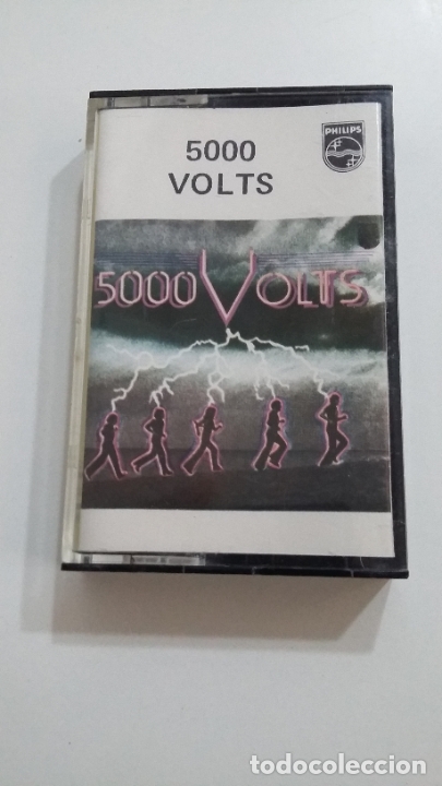 Casetes antiguos: 5000 VOLTS CASETE. TDKCST10 - Foto 1