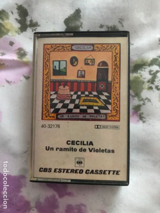 Casetes antiguos: CECILIA. UN RAMITO DE VIOLETAS - Foto 1