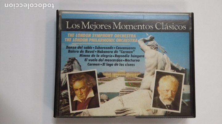 Cassette antiche: LOS MEJORES MOMENTOS CLASICOS. DOBLE CASETE. TDKCST11