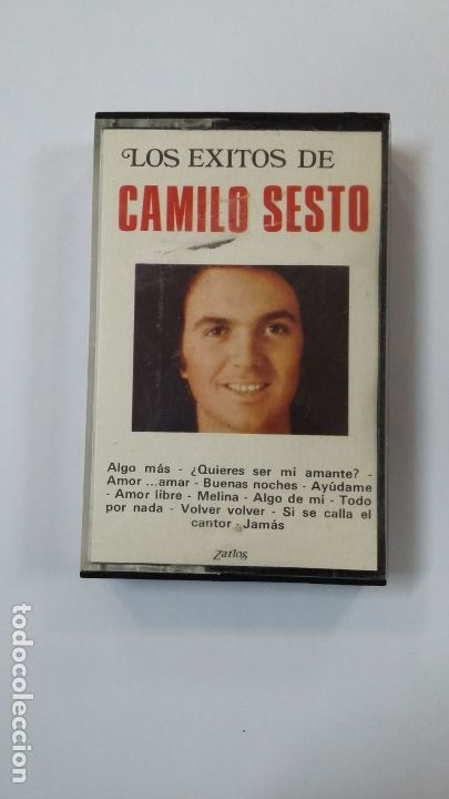 Casetes antiguos: LOS EXITOS DE CAMILO SESTO. CASETE. TDKCST10 - Foto 1