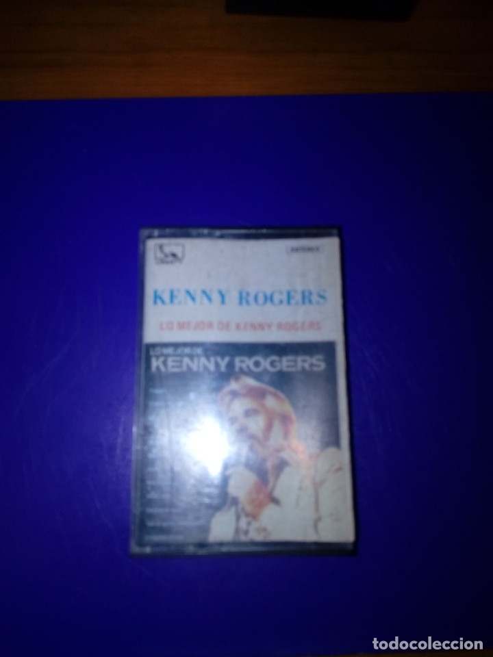 Casetes antiguos: LO MEJOR DE KENNY ROGERS. C4F. - Foto 1