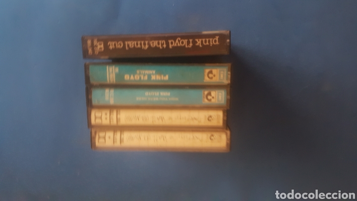Casetes antiguos: Lote 5 casettes pink floid - Foto 2