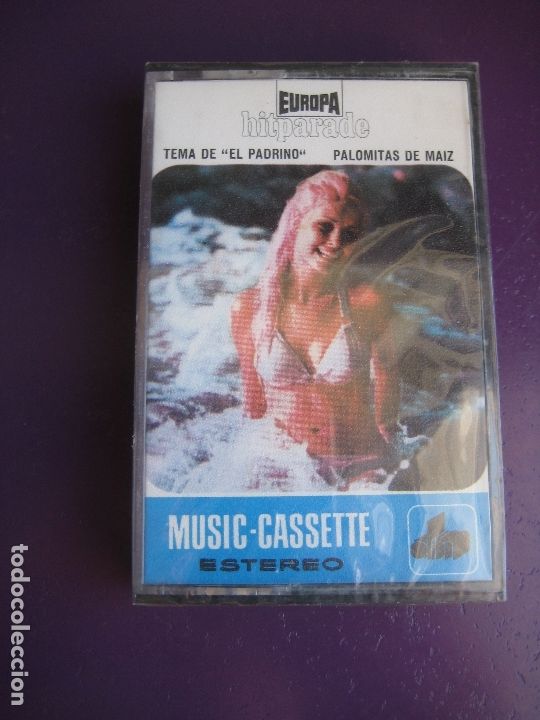 Casetes antiguos: EUROPA HIT PARADE CASETE PRECINTADA - TEMA DE EL PADRINO + EXITOS 70'S EASY LISTENING