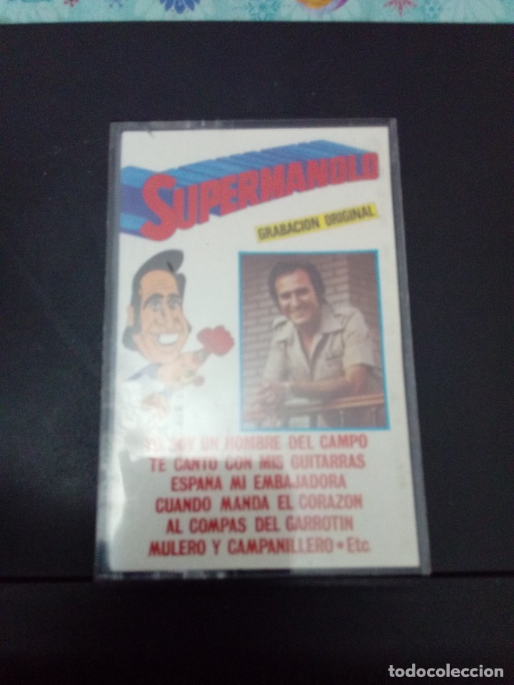 Casetes antiguos: SUPERMANOLO. MANOLO ESCOBAR. C23F - Foto 1