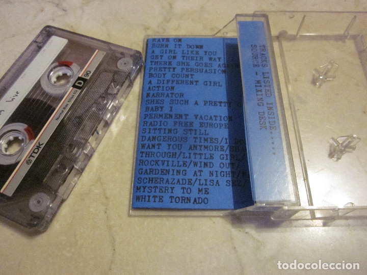 Casetes antiguos: R.E.M. - LIVE  TYRONES ATHENS GA 1981 CASETE - Foto 3