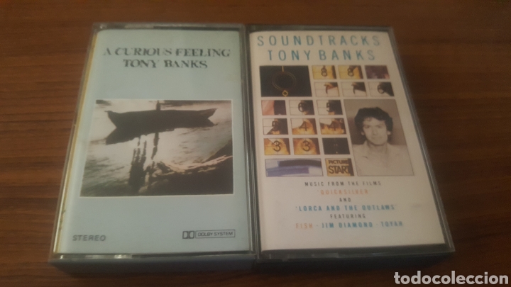 Casetes antiguos: 2 casettes tony banks - Foto 1