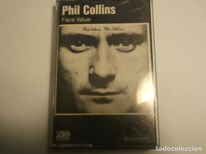 Casetes antiguos: PHIL COLLINS-FACE VALUE - Foto 1