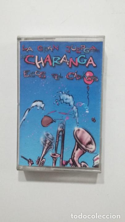 Casetes antiguos: LA GRAN JUERGA. CON LA CHARANGA ECOS DEL CIDACOS. CASETE. TDKCST17