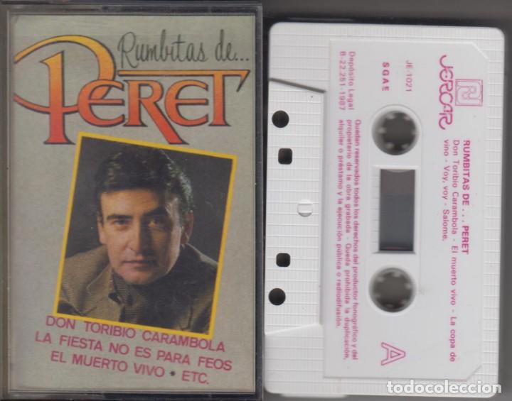Casetes antiguos: Peret cassette Rumbitas de Peret 1987 - Foto 1