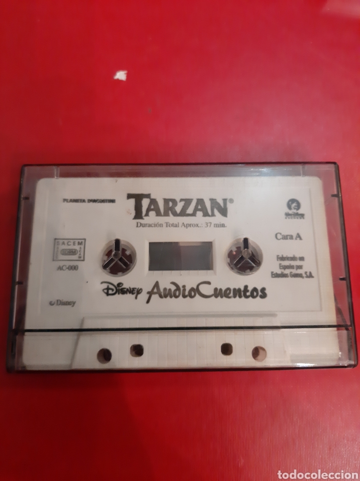 Casetes antiguos: Tarzan audio cuentos Disney 1998 - Foto 1