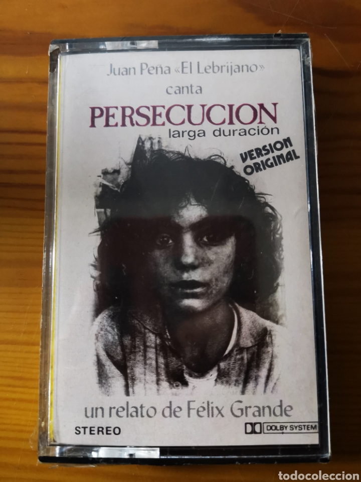 Casetes antiguos: El Lebrijano - Persecuci&oacute;n - Cassette - Foto 1