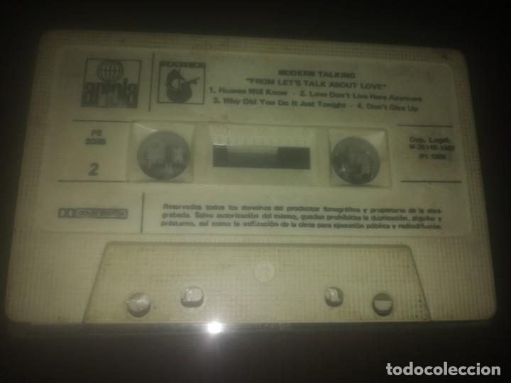 Casetes antiguos: Casete de musica MODERN TALKING - Foto 1