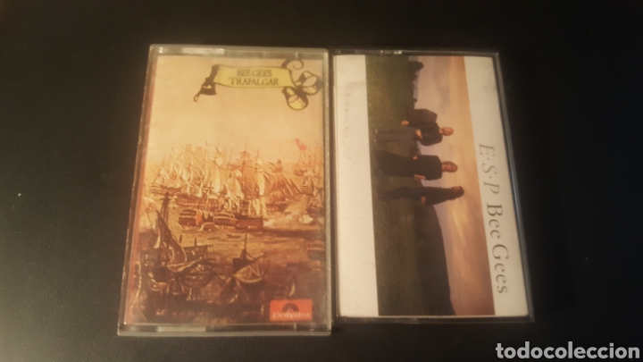 Casetes antiguos: Dos cintas originales de los bee gees - Foto 1