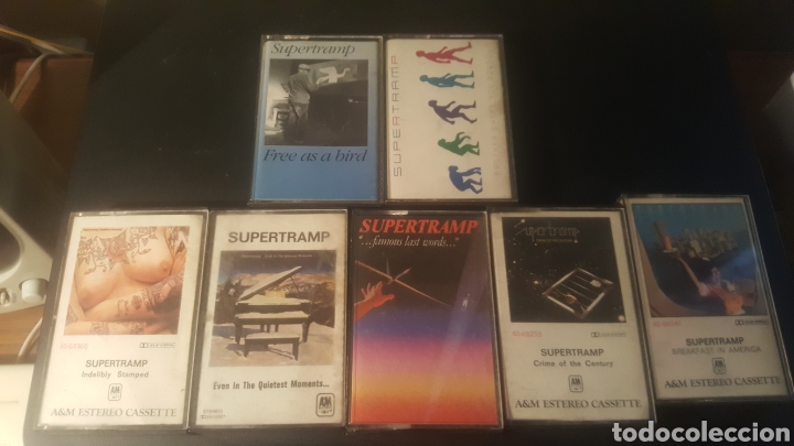 Casetes antiguos: 7 cintas originales de supertramp - Foto 1