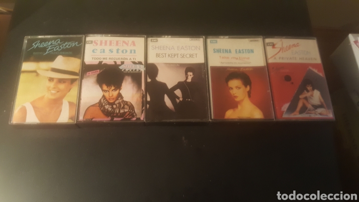 Casetes antiguos: 5 cintas originales de sheena easton - Foto 1