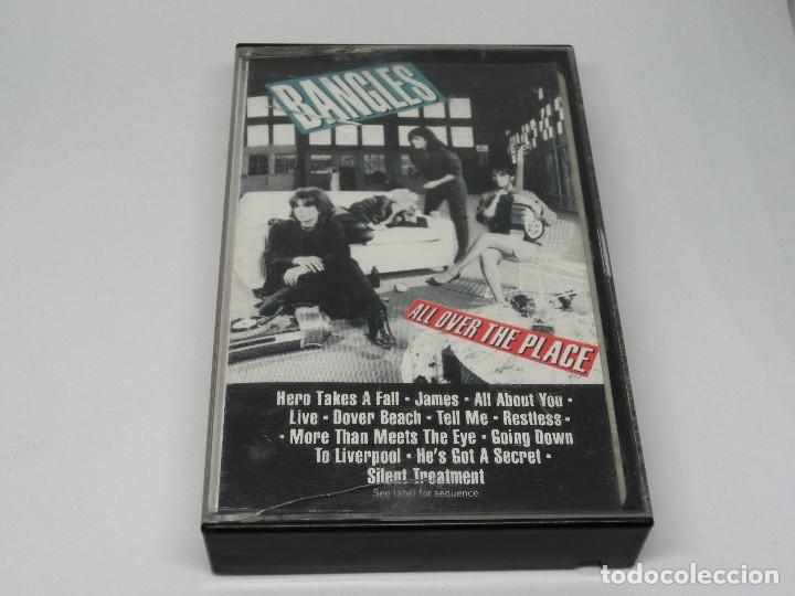 Casetes antiguos: CASETE - BANGLES - ALL OVER THE PLACE - 1984 - Foto 1