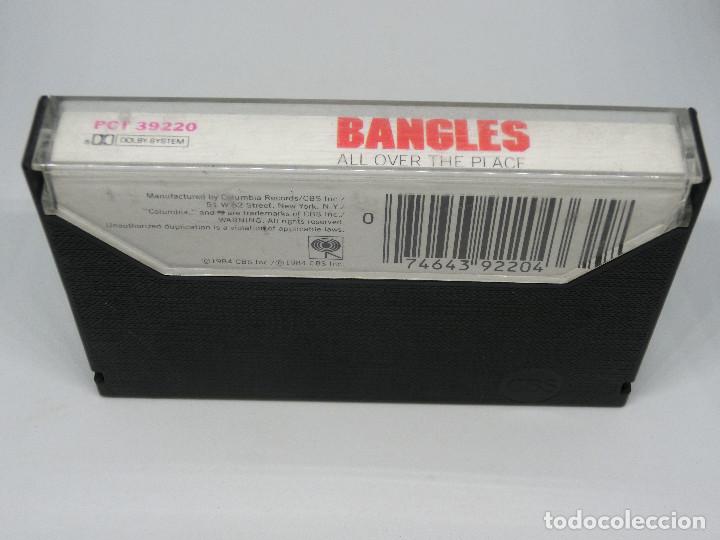 Casetes antiguos: CASETE - BANGLES - ALL OVER THE PLACE - 1984 - Foto 2