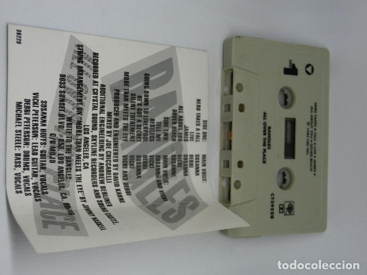 Casetes antiguos: CASETE - BANGLES - ALL OVER THE PLACE - 1984 - Foto 4