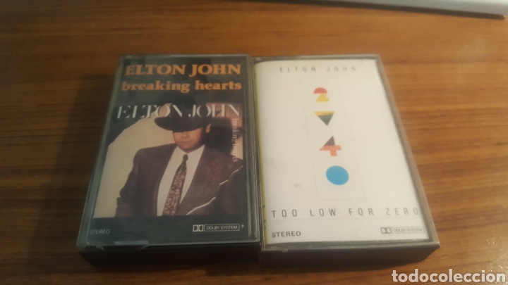 Casetes antiguos: Elton John dos cintas originales - Foto 1