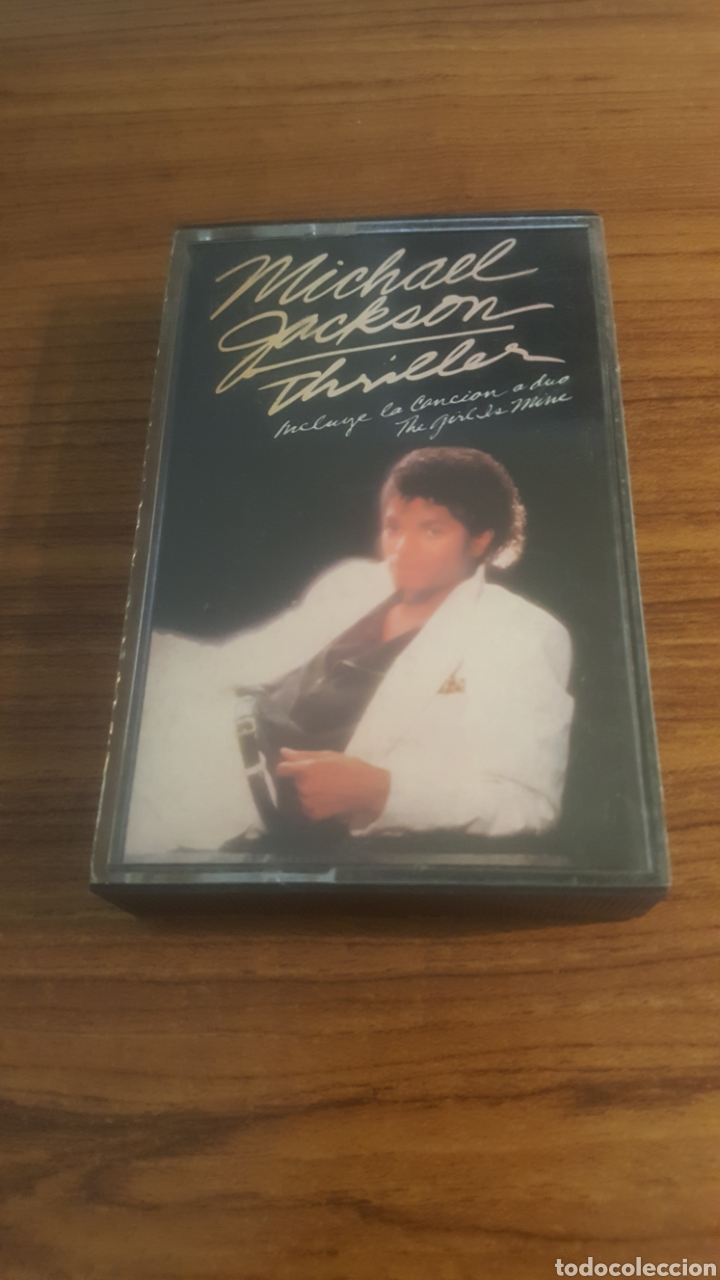 Casetes antiguos: Michael Jackson thriller original - Foto 1