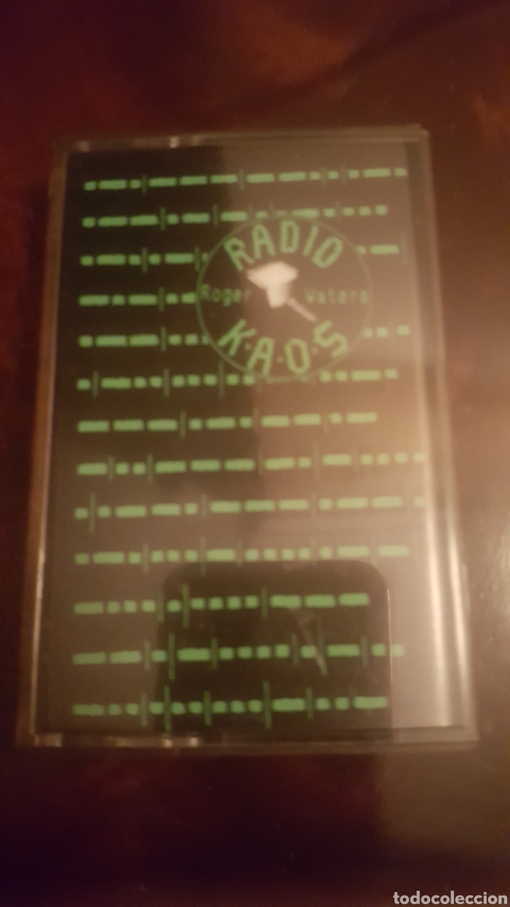 Casetes antiguos: Roger waters radio kaos original - Foto 1
