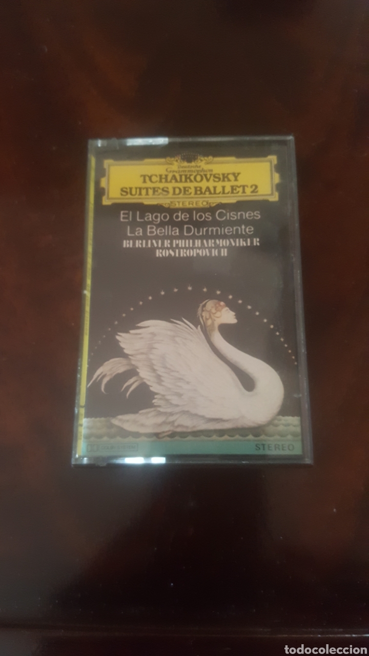Casetes antiguos: Tchaikovsky el lago de los cisnes y la bella durmiente original - Foto 1