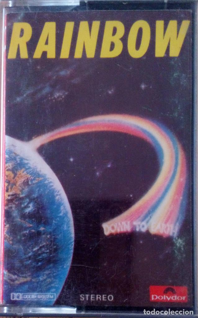Casetes antiguos: RAINBOW (DOWN TO EARTH) CASSETTE - Foto 1
