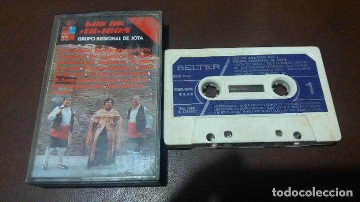 Casetes antiguos: Casete de musica LOS DE ARAGON JOTA