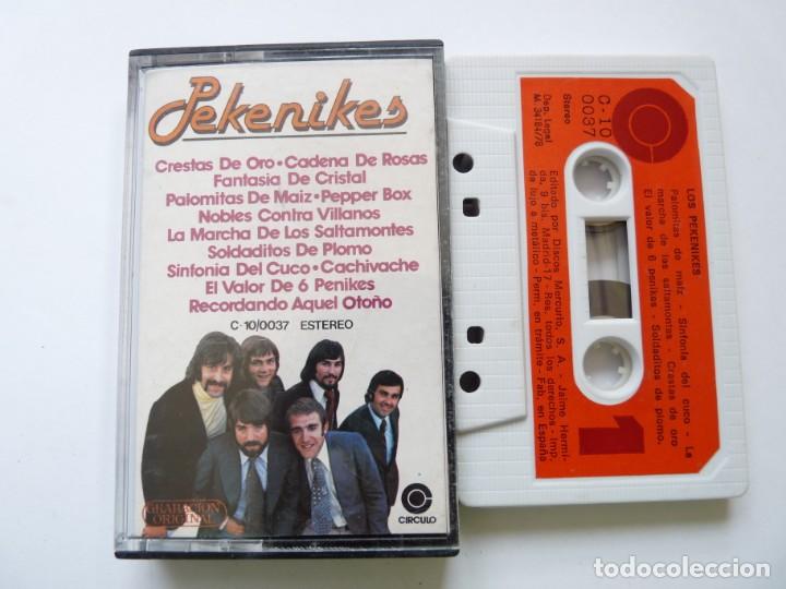 Casetes antiguos: CASETE, CASSETTE LOS PEKENIKES CRESTAS DE ORO REF: 6-53 - Foto 1
