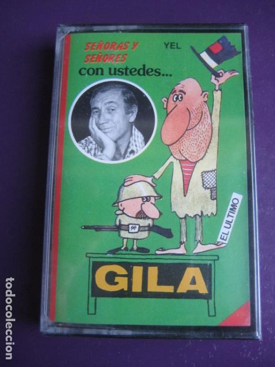 Cassetes antigas: SE&Ntilde;ORAS Y SE&Ntilde;ORES CON USTEDES GILA - CASETE PRECINTADA - HUMOR RISA CACHONDEO TVE - CRONICA TAURINA